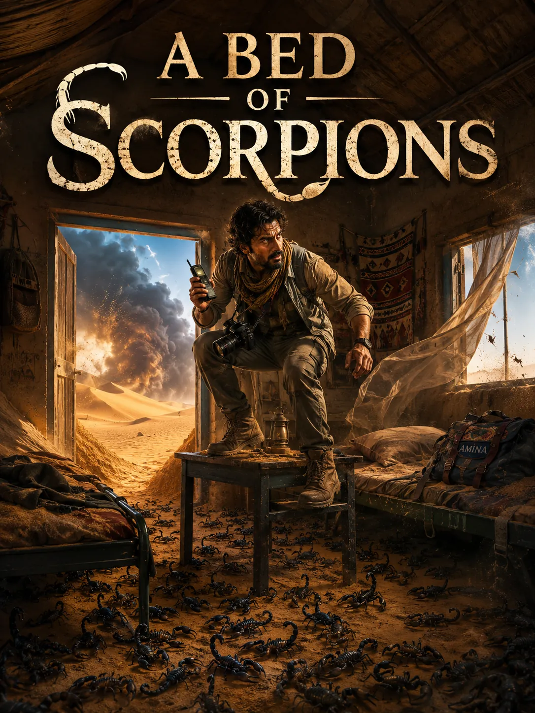 Cover for the book A Bed of Scorpions