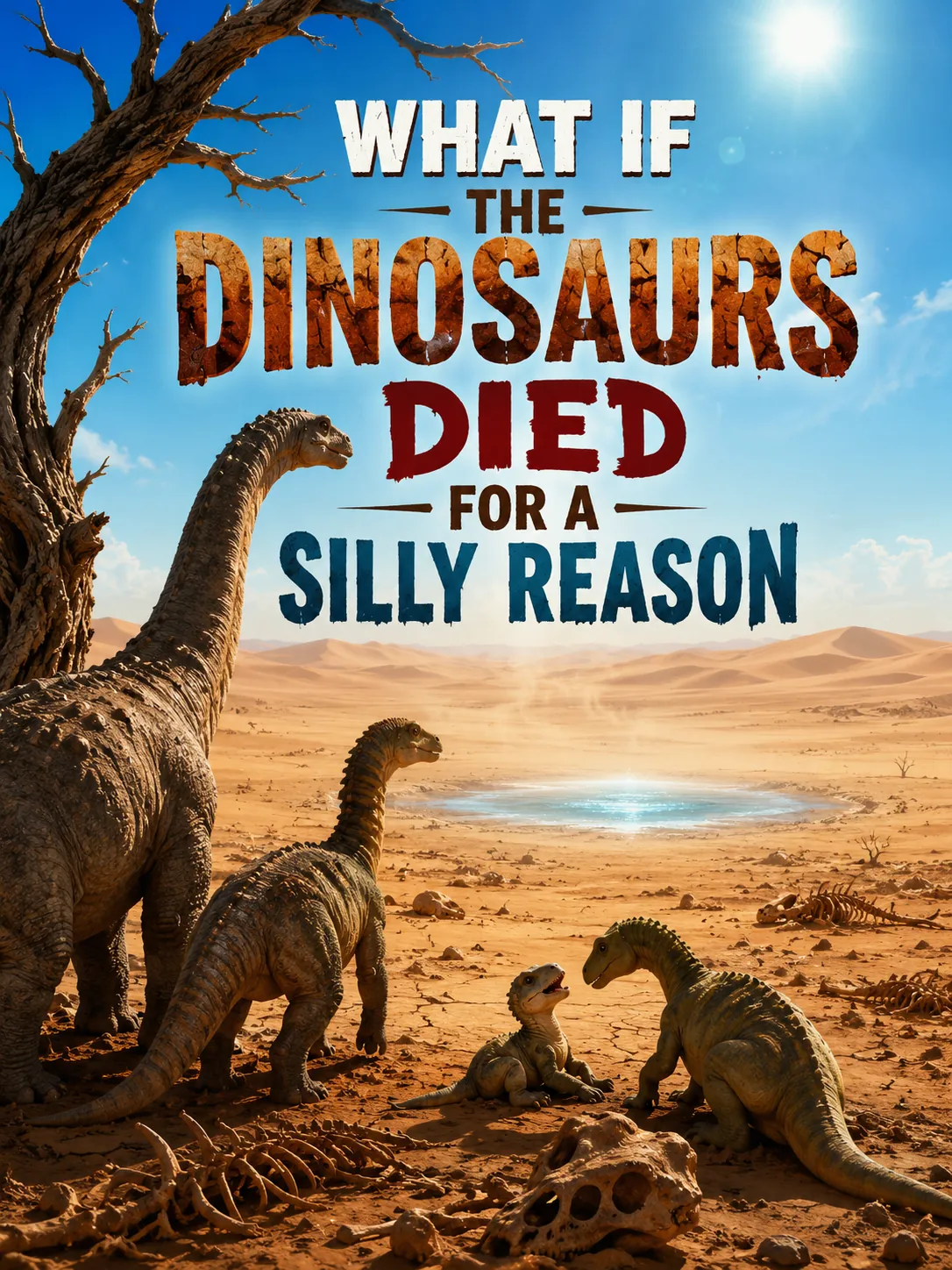 Portada del libro ¿Y si los dinosaurios murieron por una tontería?